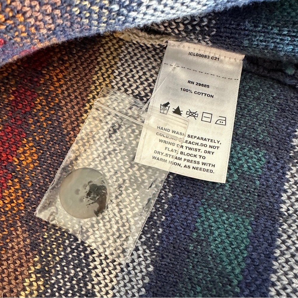 Pendleton Los Lunas Cotton Cardigan, XS - Picture 14 of 14